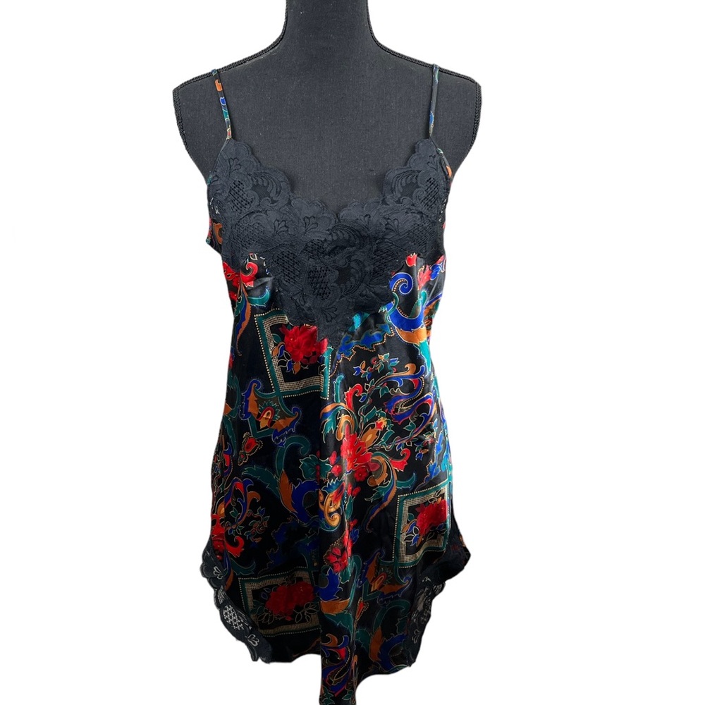Victoria's Secret Black and Red Chemise